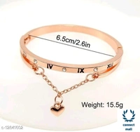 Feminine Chunky Bracelet & Bangles - Alloy, Contemporary, Multipack: 1